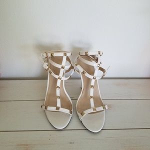 Gladiator style wedges